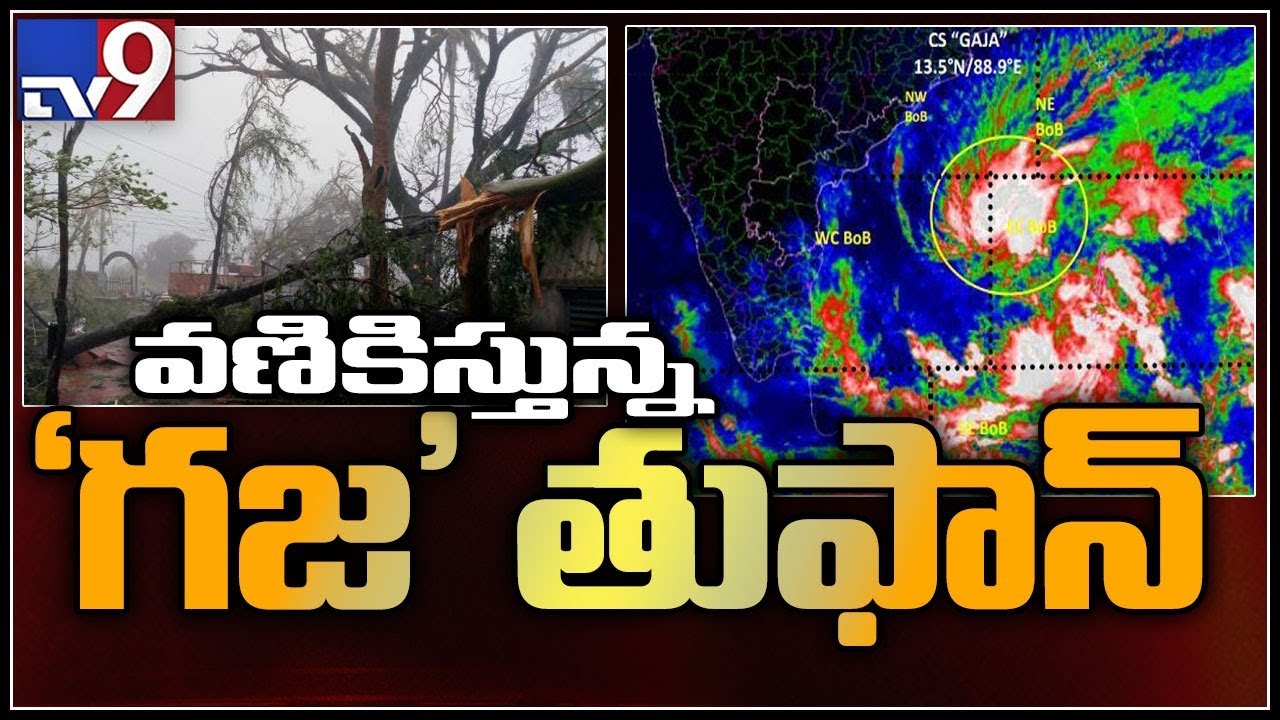 Cyclone Gaja : Storm to make landfall on Tamil Nadu coast today - TV9