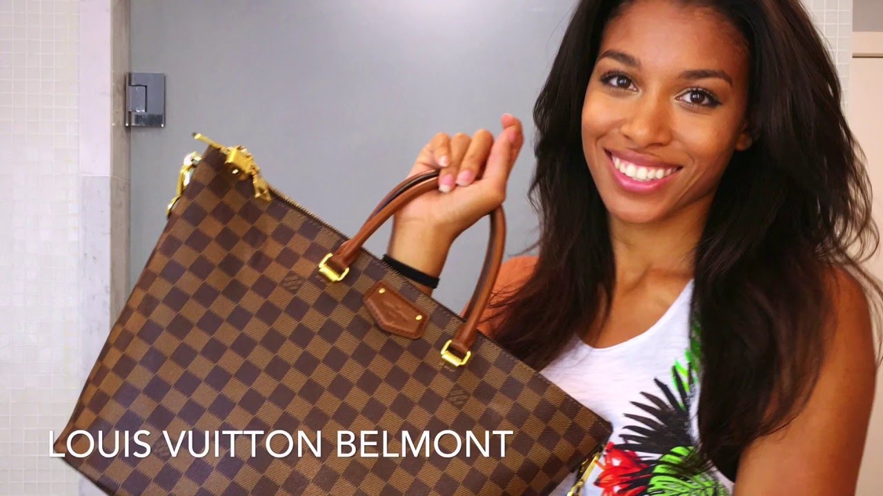 Обзор Louis Vuitton Belmont + что в моей сумке!