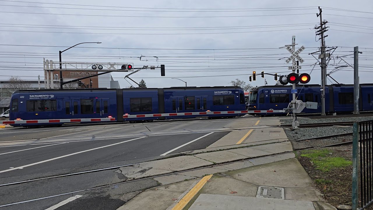 SACRT 402 | Mather Field Rd Railroad Crossing Rancho Cordova, CA (12/31/25)