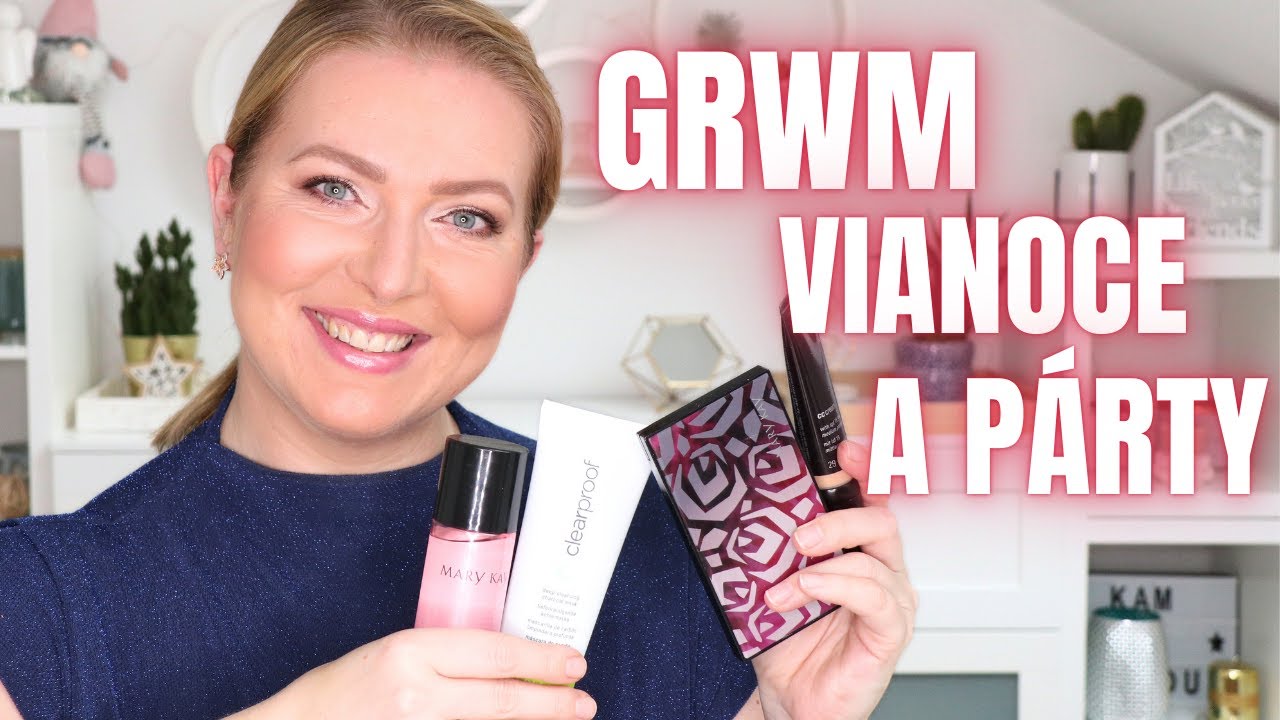 GRWM na vianočné sviatky: Inšpirácia na líčenie a tipy na obľúbené produkty Mary Kay