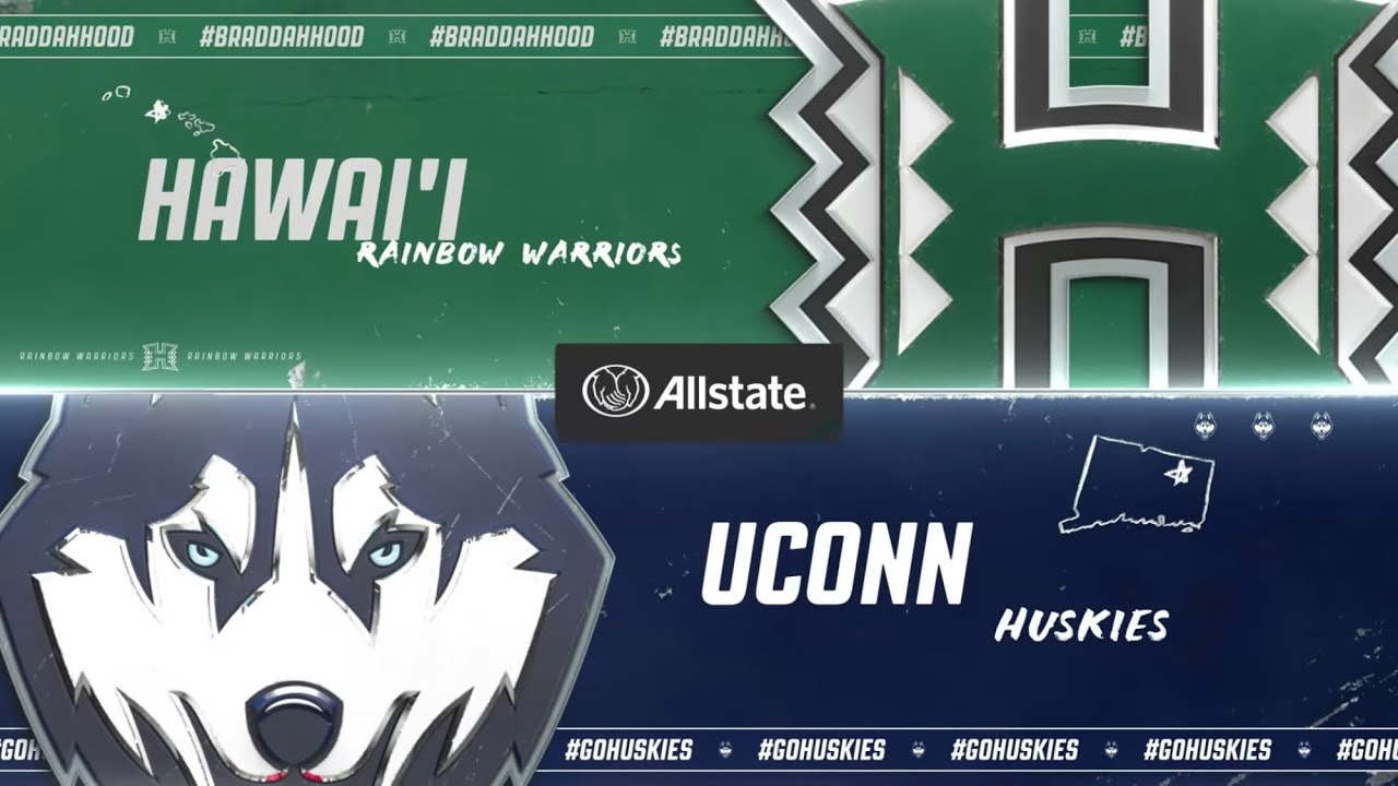 EP 10 : UConn Huskies Dynasty : EA Sports College Football 26 :  VS Hawaii #collegefootball #dynasty