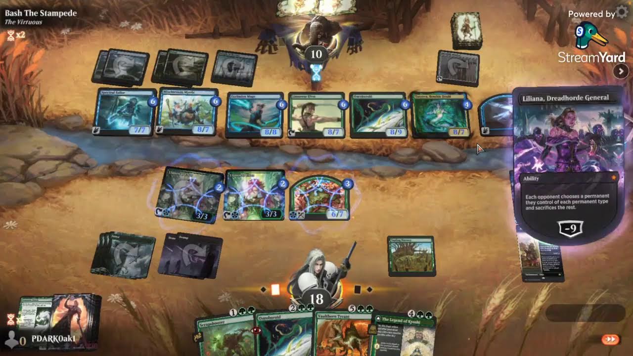 MTG Arena Live. Standard Singles (LorwynEclipsed). SUN FEB 15, 2026