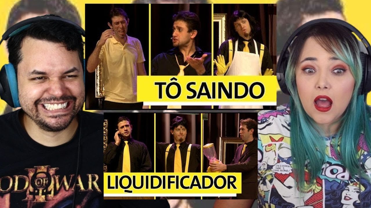2 EM 1 Barbixas TÔ SAINDO (AO VIVO) E LIQUIDIFICADOR (AO VIVO) ‹ REACT ›