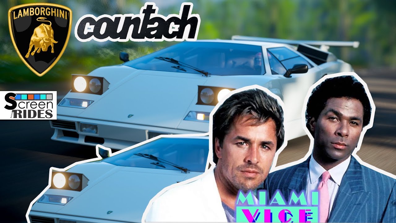 Miami Vice - Lamborghini Countach LP 5000 OV 1985 - Screen Rides