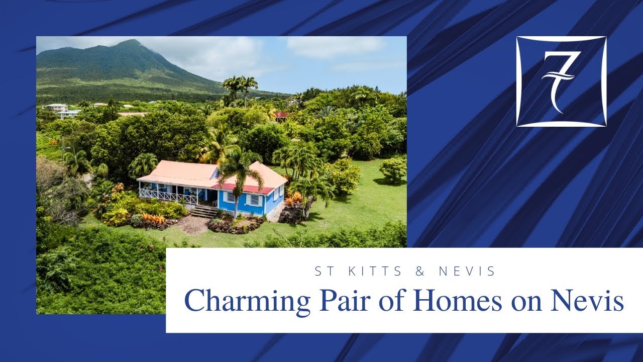 Nevis Real Estate Gem: 2 Homes on 2.5 Acres for Under $1M