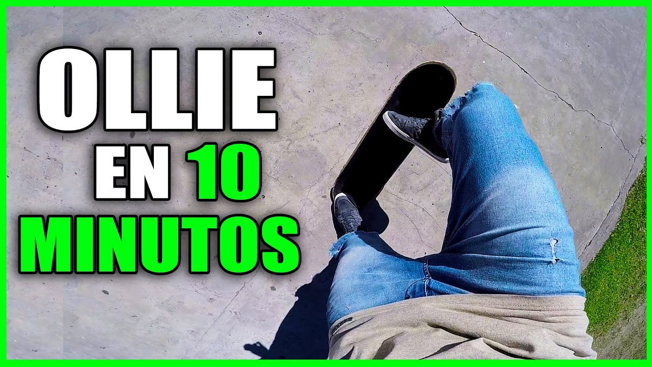 CÓMO HACER el OLLIE en SKATE de la Manera Más RÁPIDA (HACK)