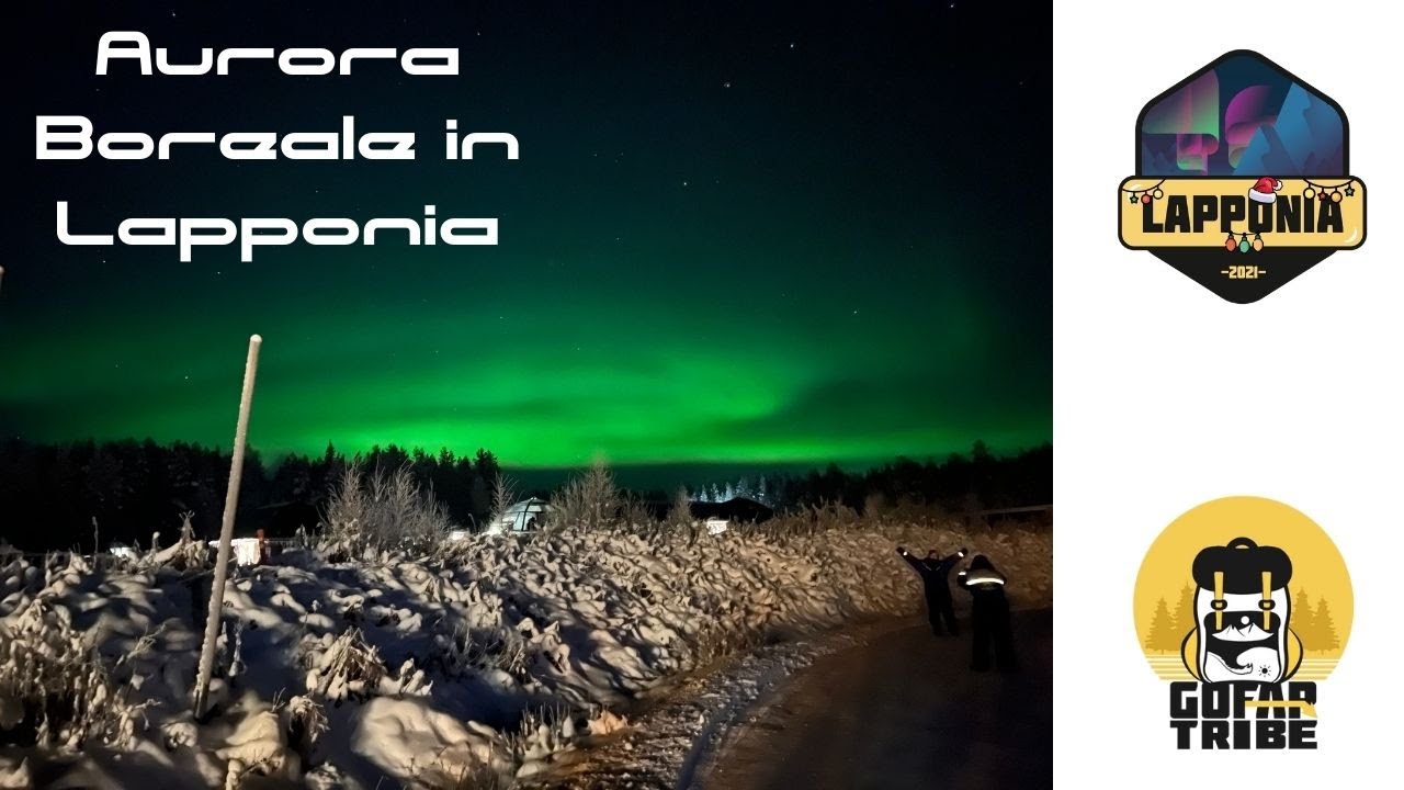 Aurora Boreale in Lapponia!!