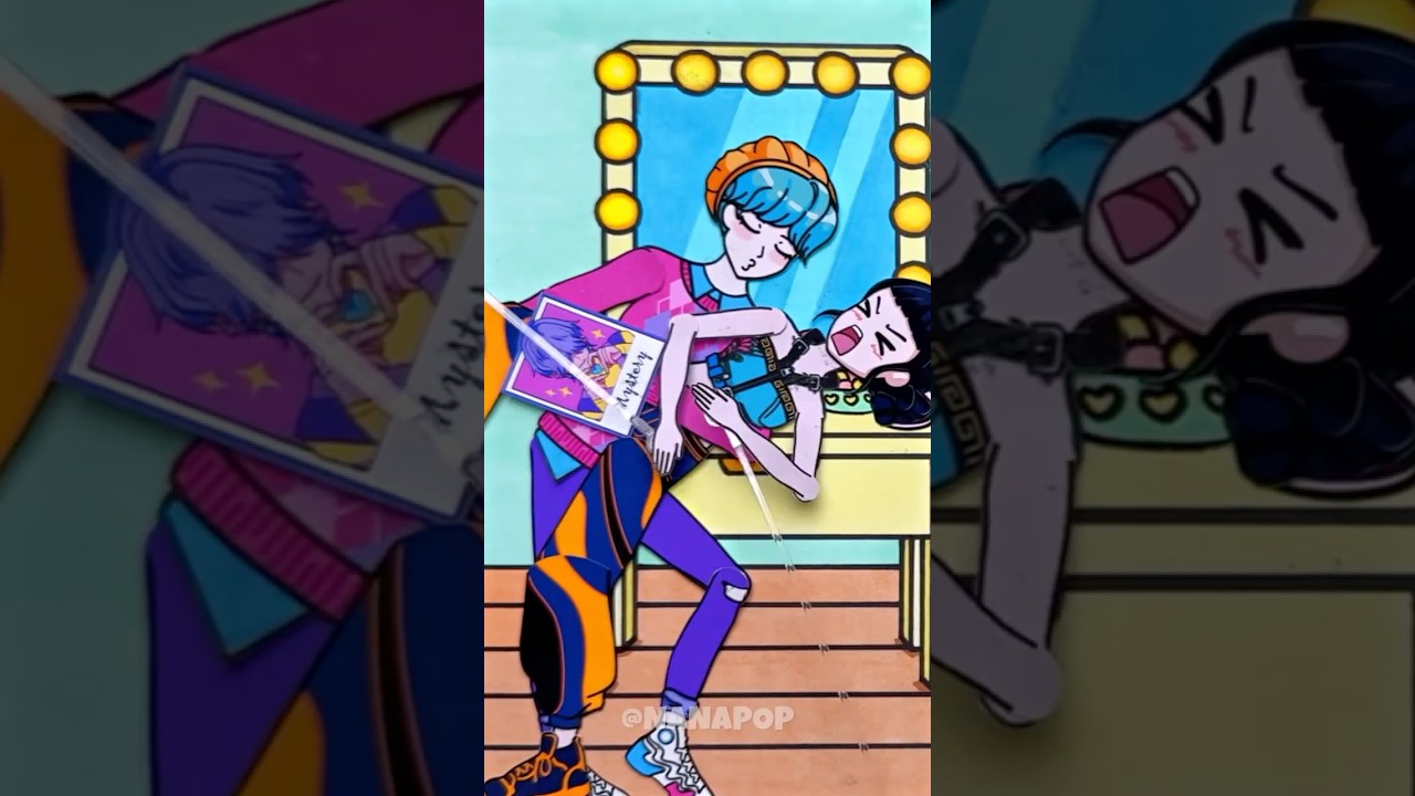 케이팝 데몬 헌터스 종이구관 2/ kpop demon hunters paperdoll part 2