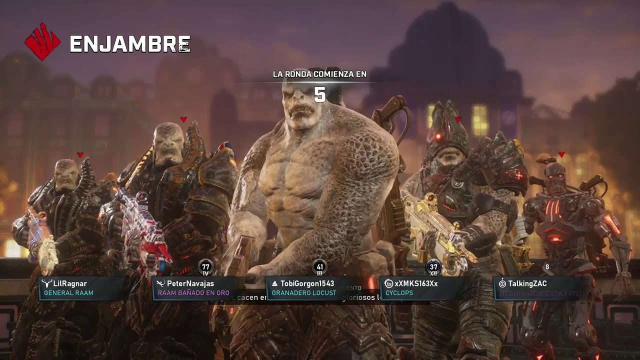 Gears of war 5 duelo por equipos