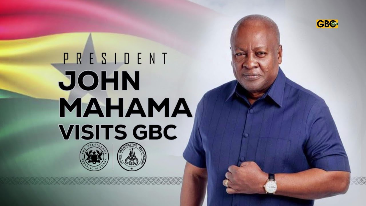 President Mahama pays Historical Visit to GBC || 8th January 2026