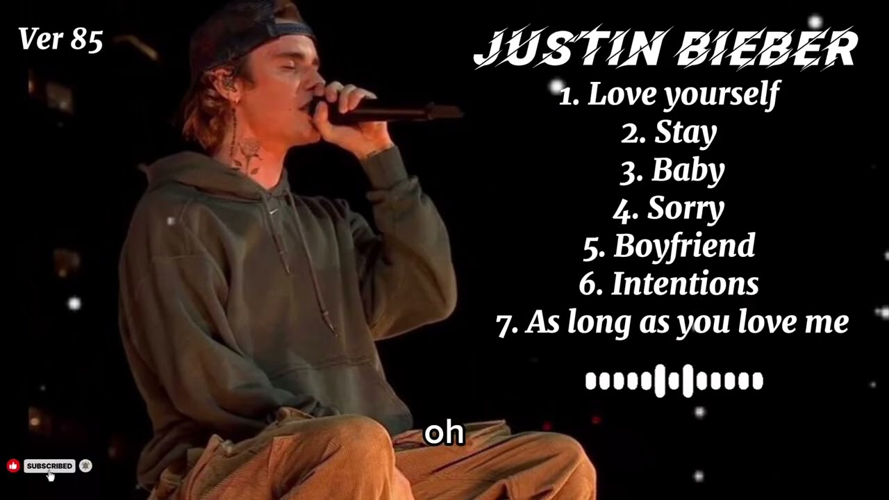 JUSTIN BIEBER Best Songs Playlist 2026 | JUSTIN BIEBER Greatest Hits Full Album remake EDM ver 85