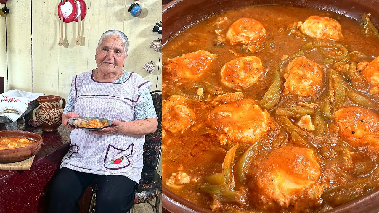 Como Hacer Huevos Ahogados Con Sabor A Rancho, Receta Fácil