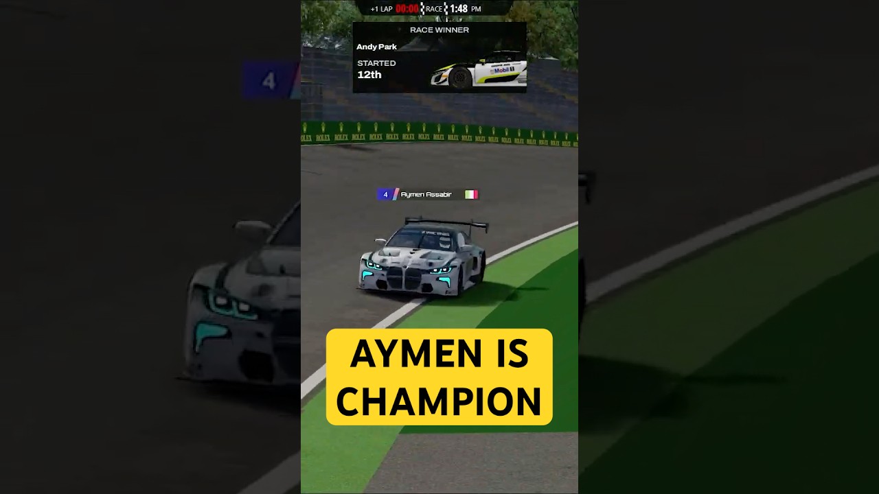 Аймен Ассабир &mdash; двукратный чемпион #assettocorsa #league #racing #simracing #cars #gt3 #interlagos