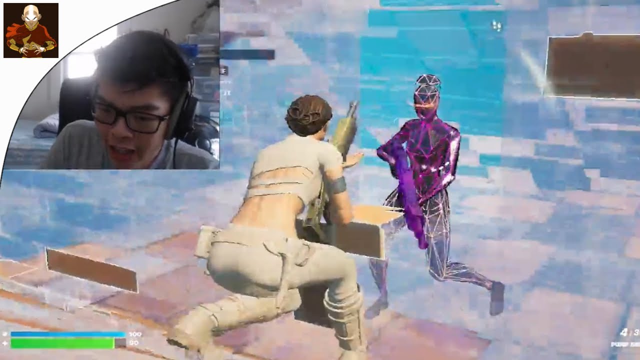 AsianJeff Shows Off His Mechs In 1v1 Zonewars🤪 [FORTNITE TOKEN/WAGER]