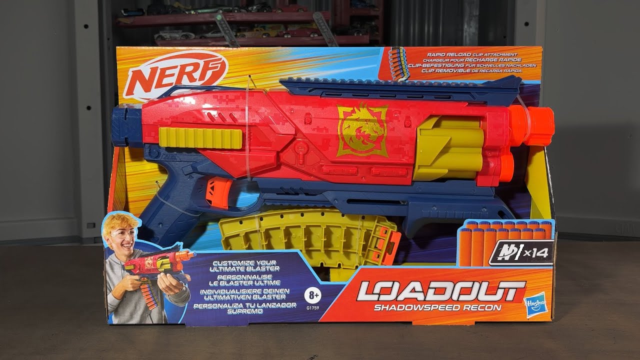 Nerf Shadowspeed Recon de la línea Loadout Serie N