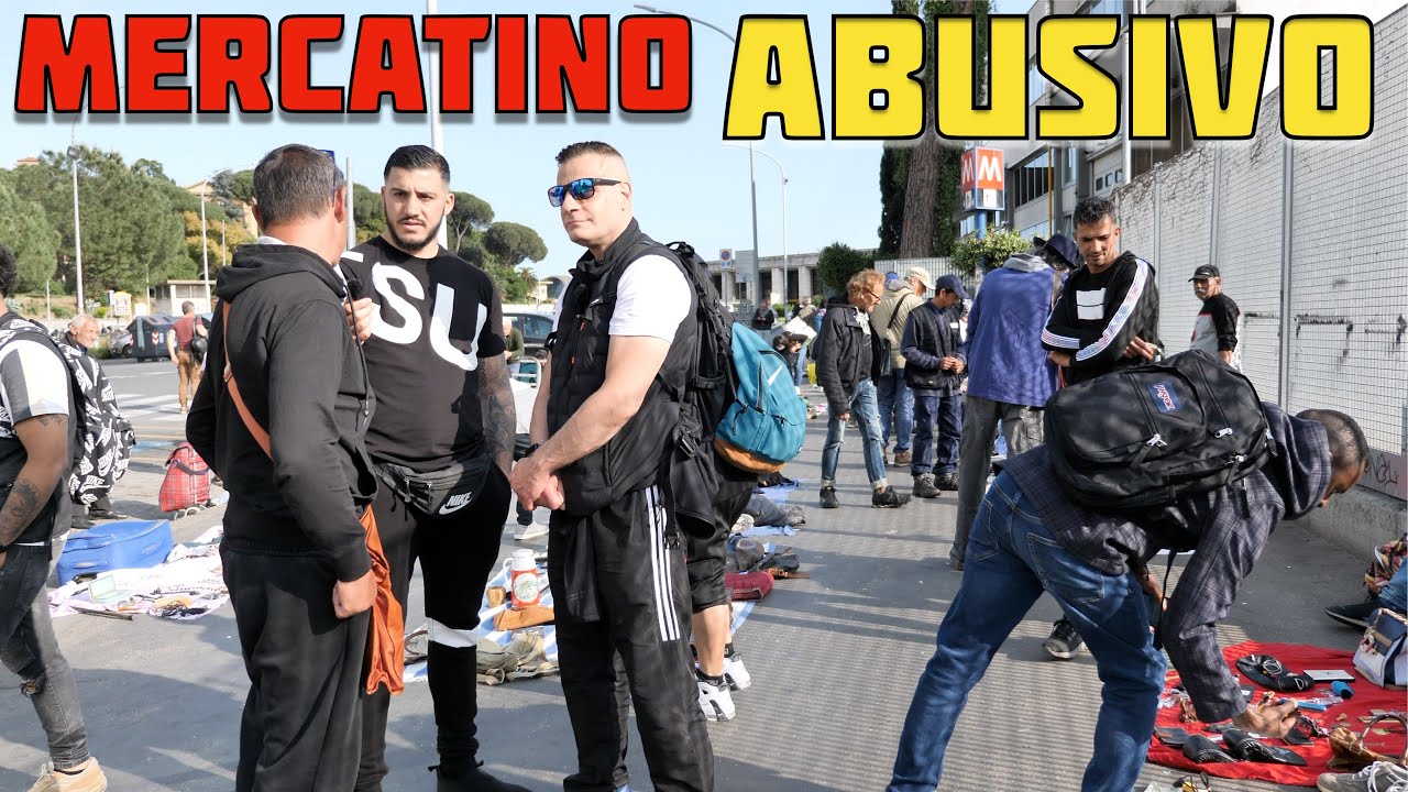 Mercatino Abusivo della Piramide dove puoi trovare di tutto