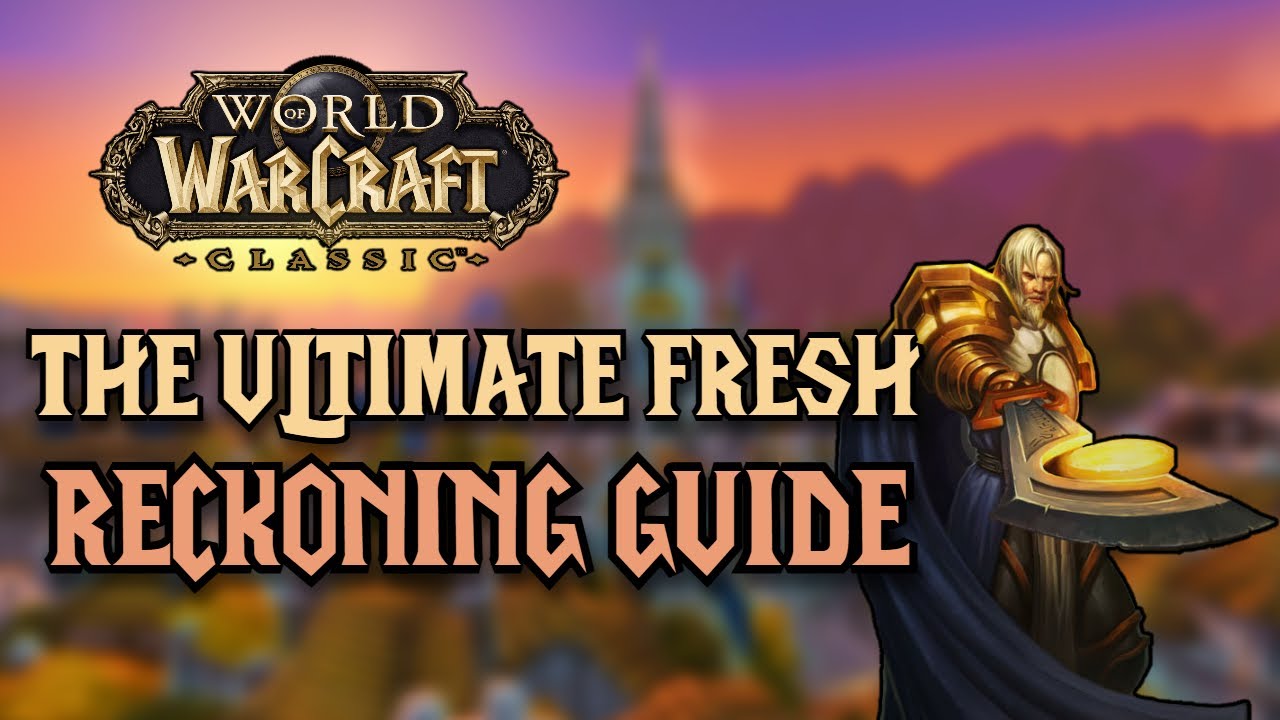 Classic ERA/FRESH Reckoning and how to swing it
