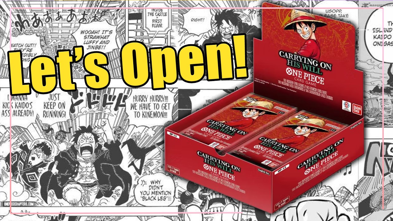 Набор бустеров ONE PIECE OP-13 Carrying On His Will #onepiecetcg #onepiece