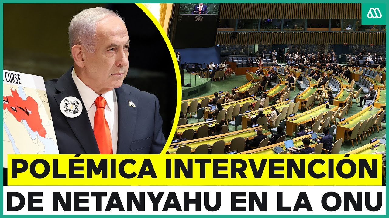 Netanyahu en la ONU: Delegados abandonaron la sala y presentes abuchearon en su contra