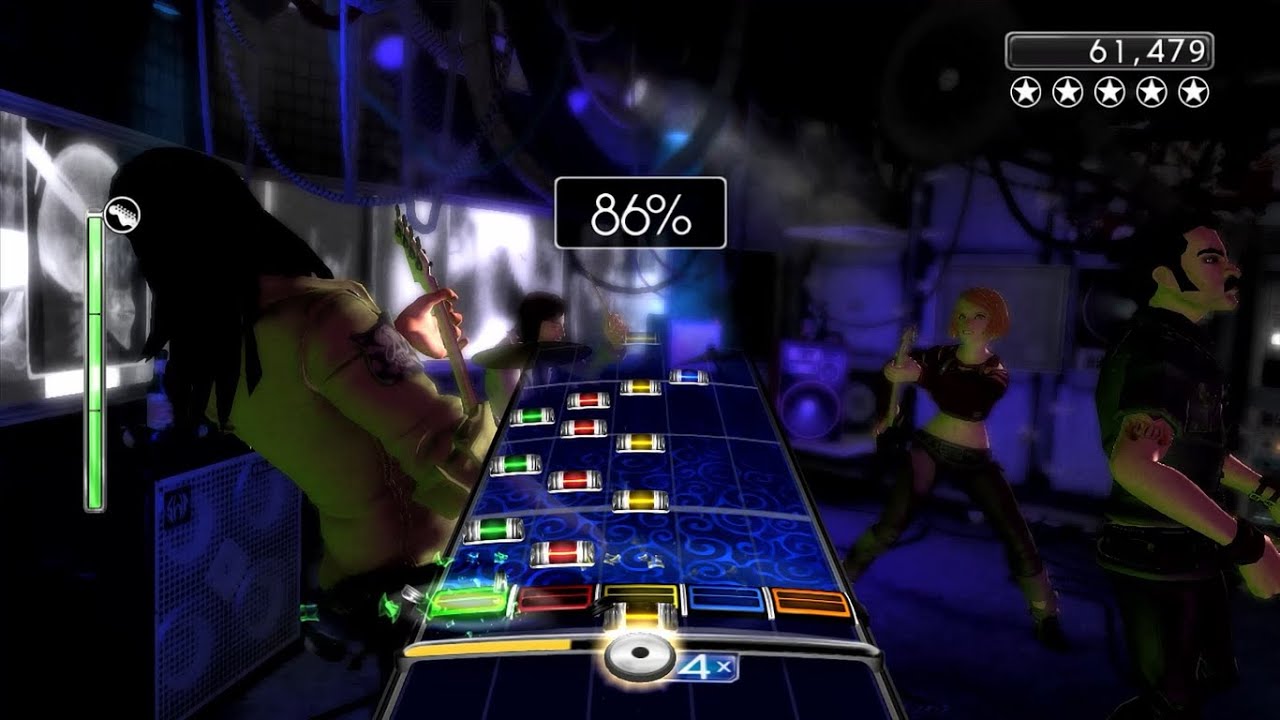 Is This Love - Whitesnake Guitar FC (Custom) Rock Band 2 HD Gameplay Xbox 360