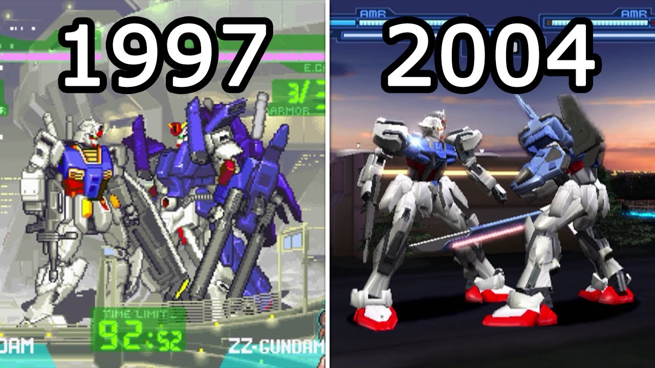 Evolution of Gundam: Battle Assault (1997-2004)