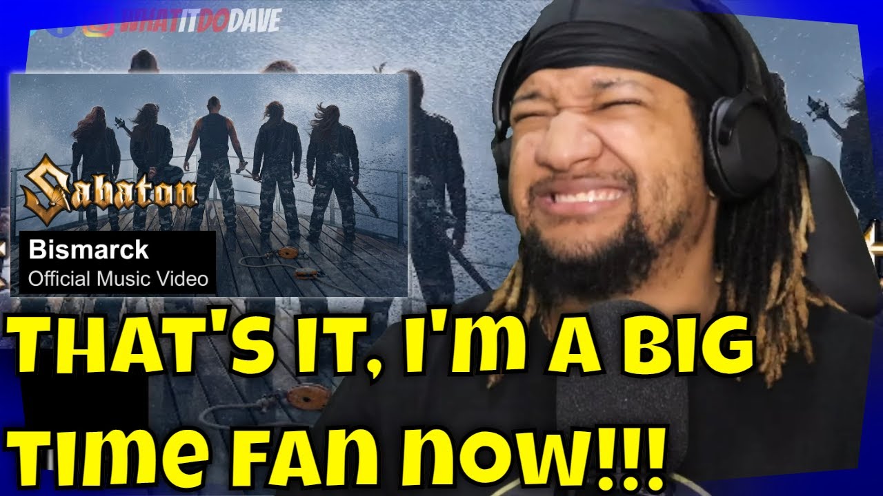 Reaction to SABATON - Bismarck (Official Music Video)