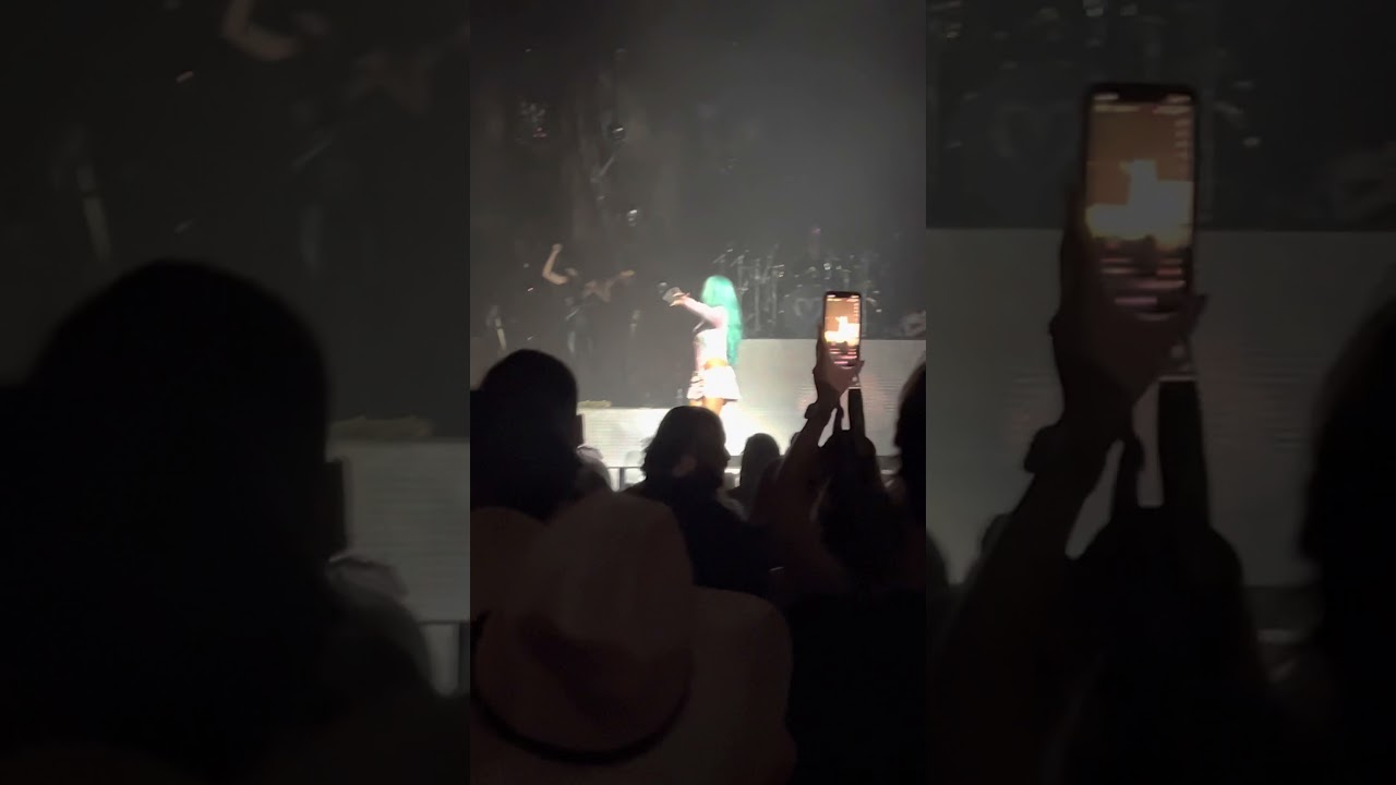 Karol G wins Grammy while performing at Bitchota Tour 2021 United Palace NYC