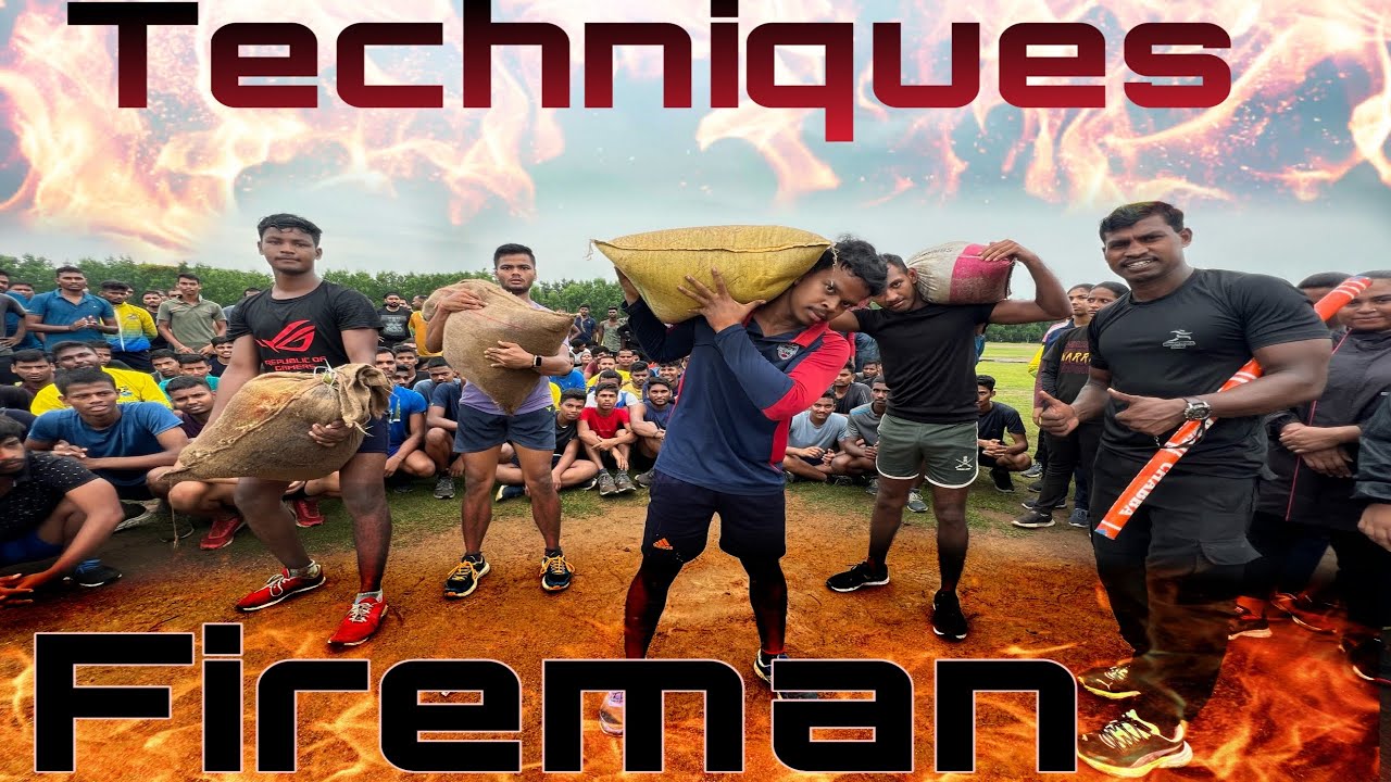 Sand Bag Lifting Technique || PET All  Events Odisha Fire man new batches start #viral #video #🔥🔥