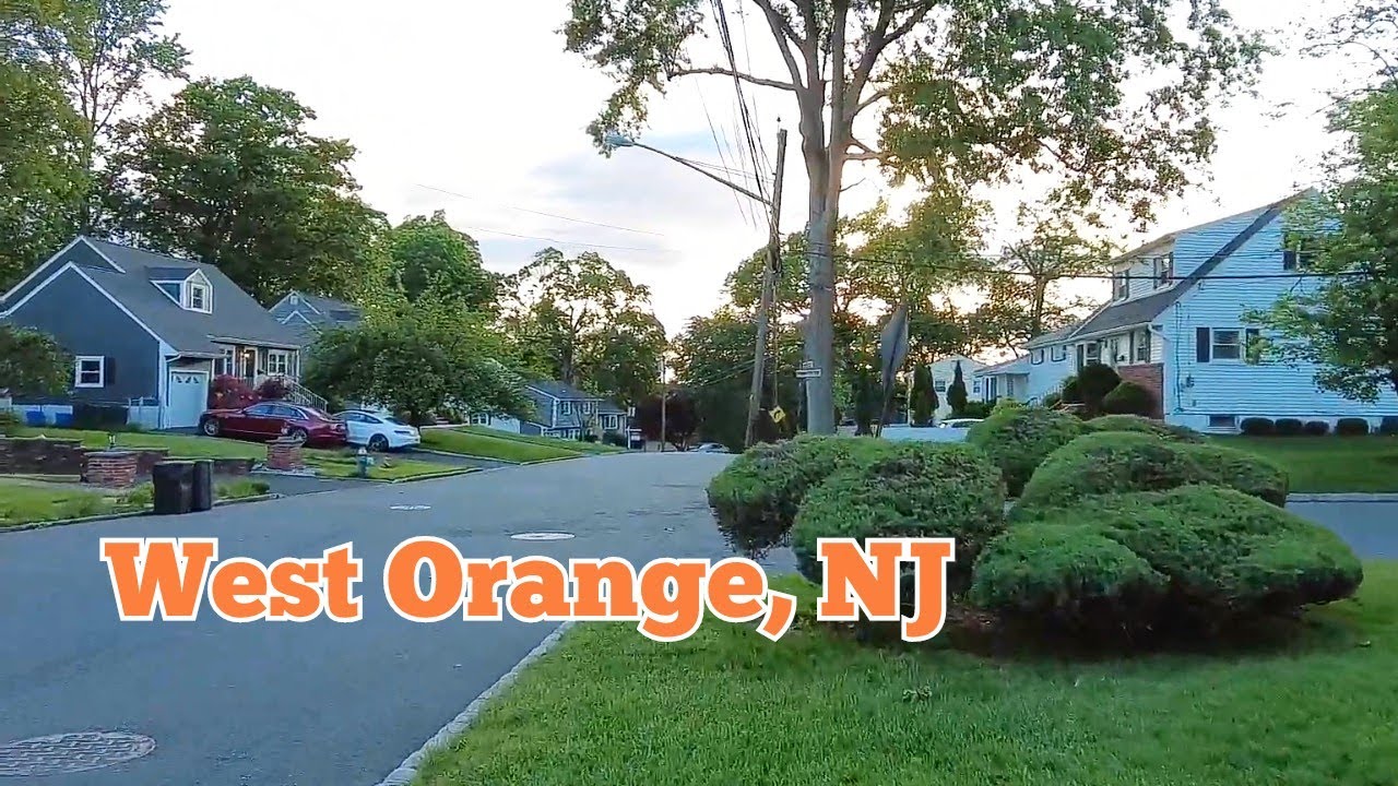 Walking in West Orange, NJ | West Orange Plaza to some of the streets south of the shopping plaza