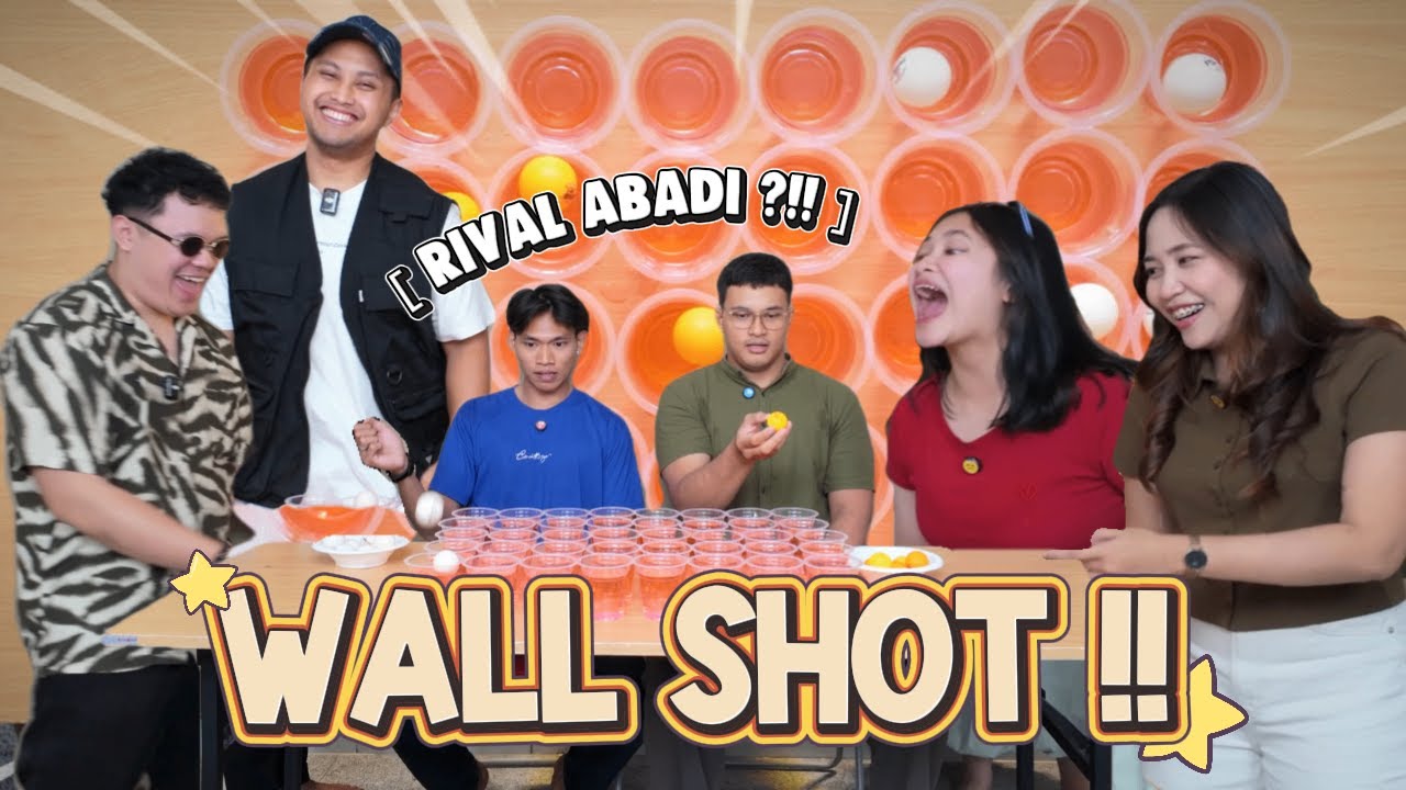 WALL SHOT CHALLENGE - REY JAGO NGEKER !!