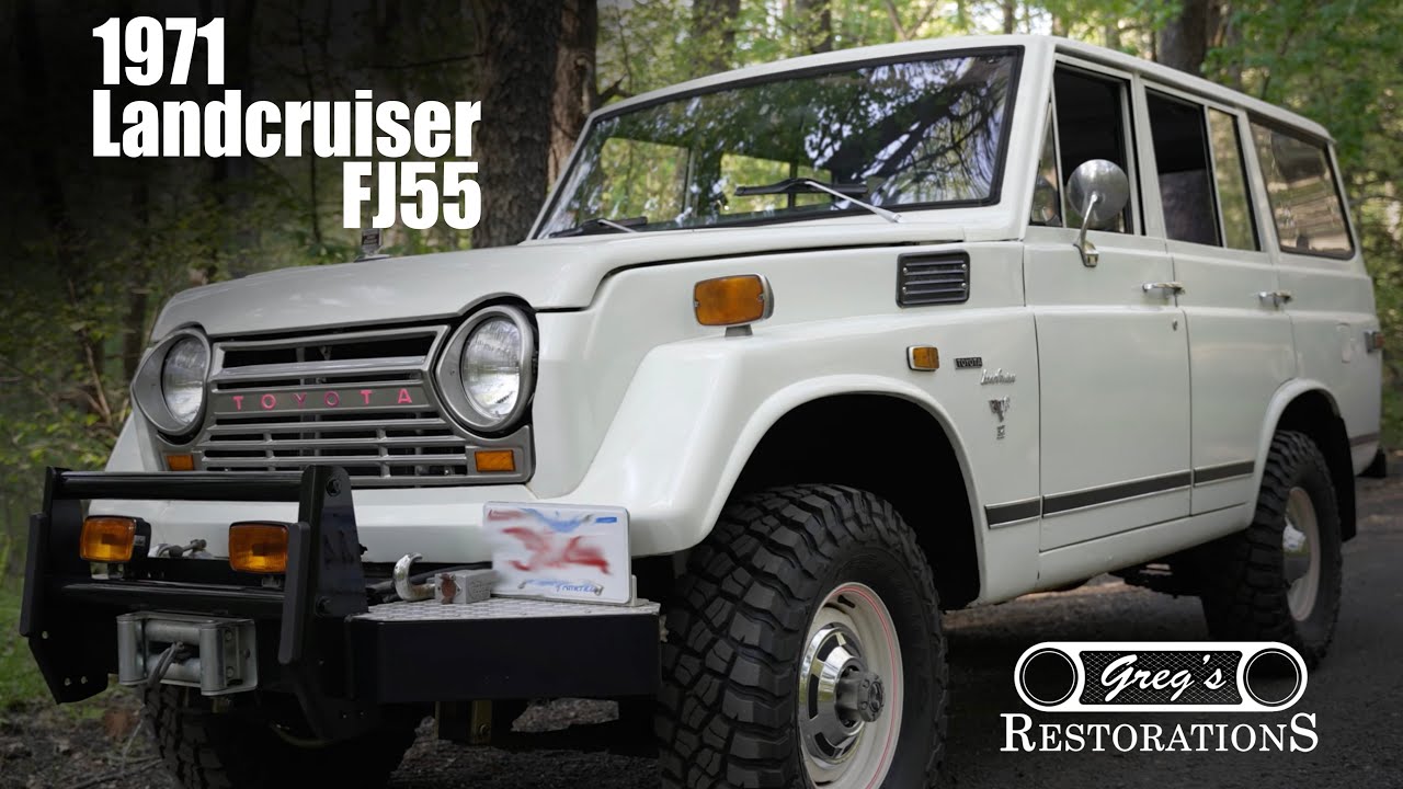 One of a kind 1971 Toyota Landcruiser FJ55