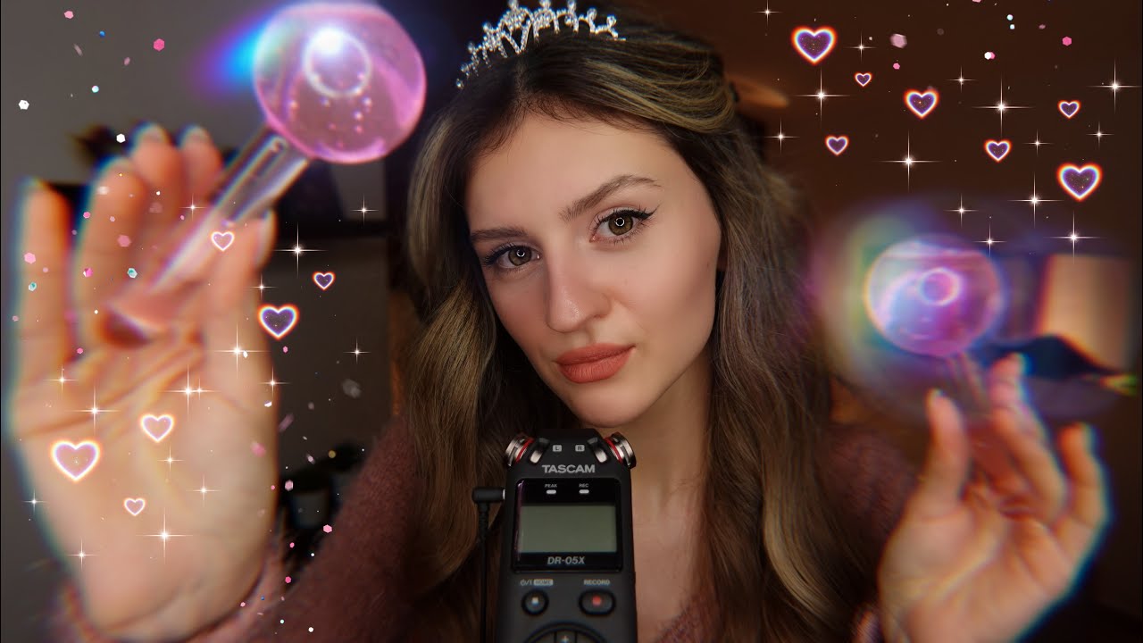 ASMR con le Ampolle ✨ Close Up Whispering & Triggers ❤