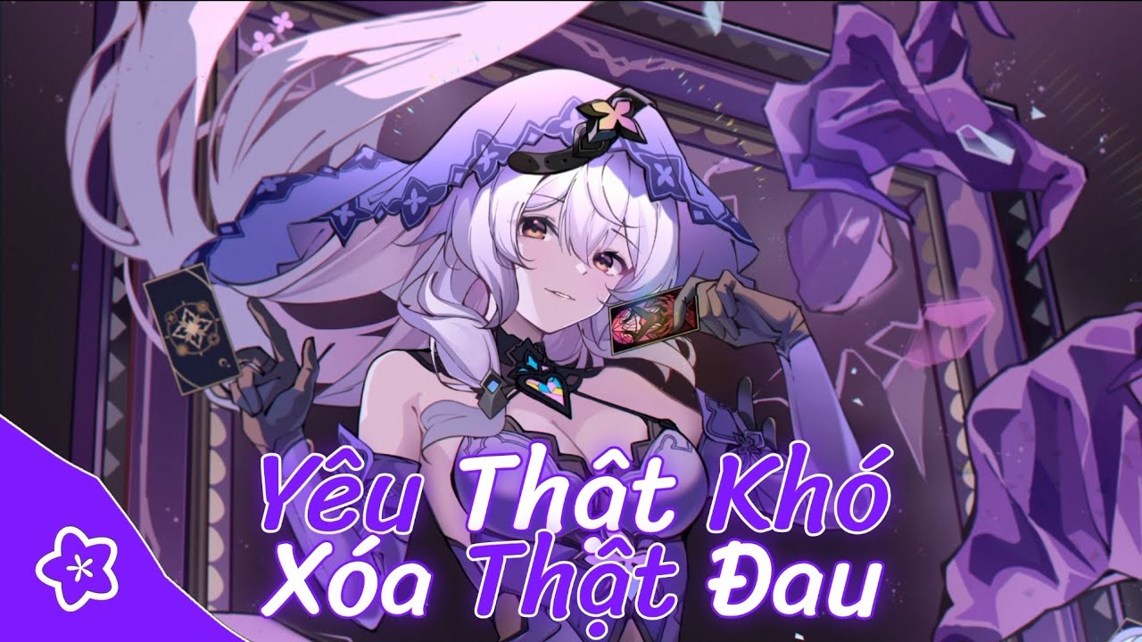 「Nightcore」 Yêu Thật Khó Xóa Thật Đau (HuyN x Trường Alex Remix) - Lyrics