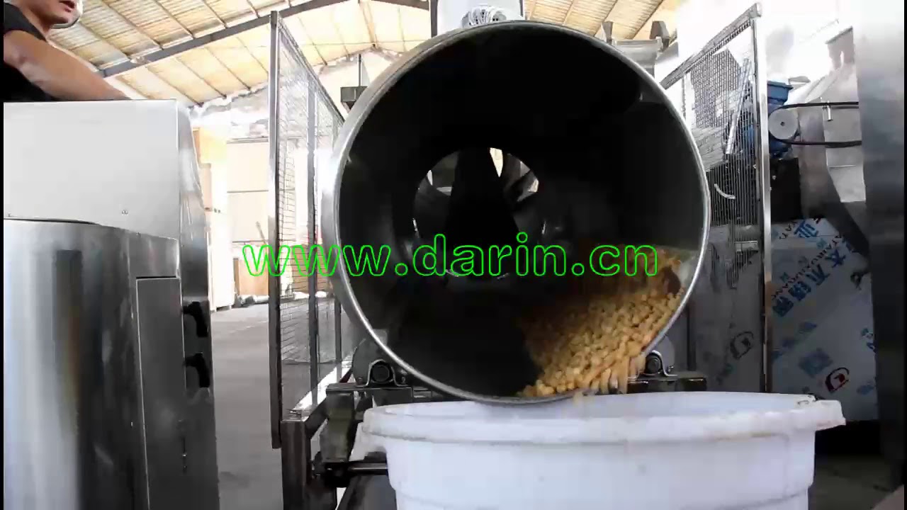 Double Flavoring Coating Drum For Oil And Flavors