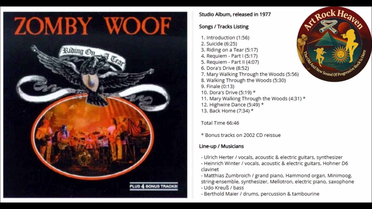 Zomby Woof(Germany)-Riding On A Tear(1977)-Mary Walking Through the Woods/Walking Through the Woods