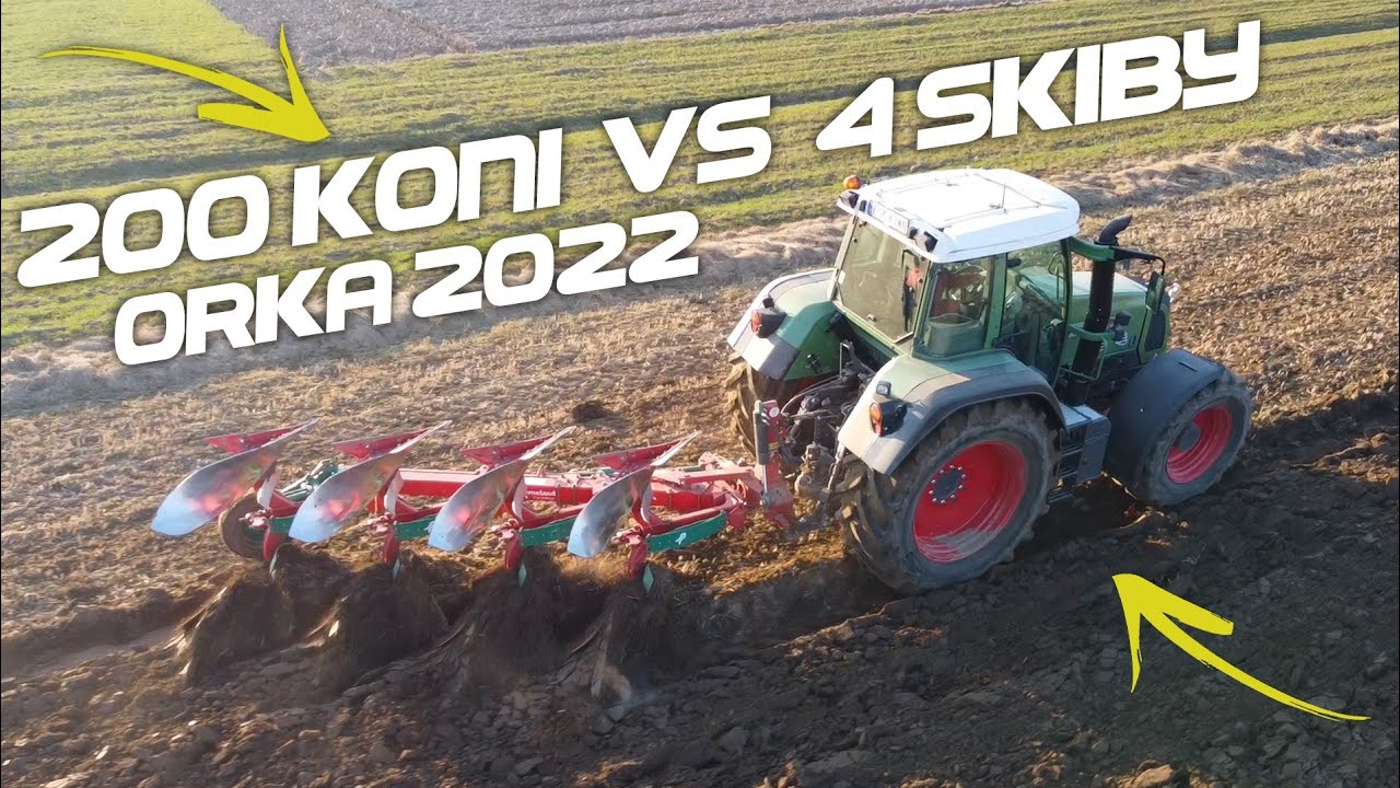 200 koni vs 4 skiby!? ☆ Szybka Orka 2022! ☆ Fendt 820 vario & Kverneland 150s variomat!