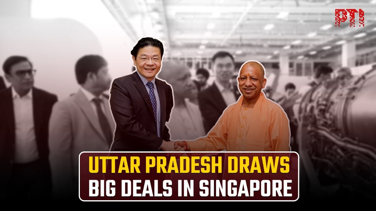 Uttar Pradesh signs ₹19,877 cr MoUs in Singapore during CM Yogi&rsquo;s visit