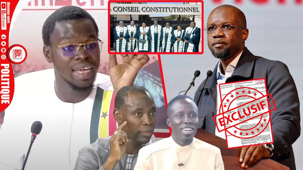 Candidature Sonko 2029,les 7sages du C.C, Juriste Diouf défie Abdou Nguer, Daouda Mine Tfm & cie