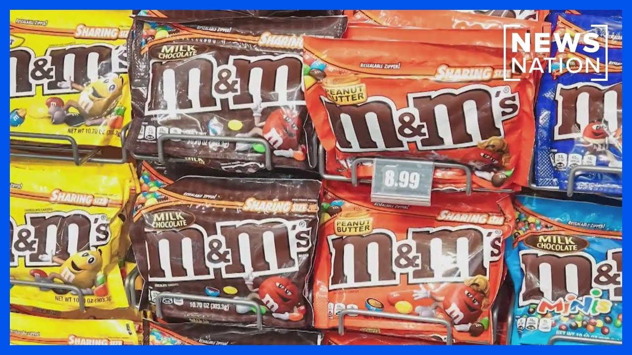 M&M's убирают синий и коричневый цвета в новой линейке этим летом | NewsNation Prime