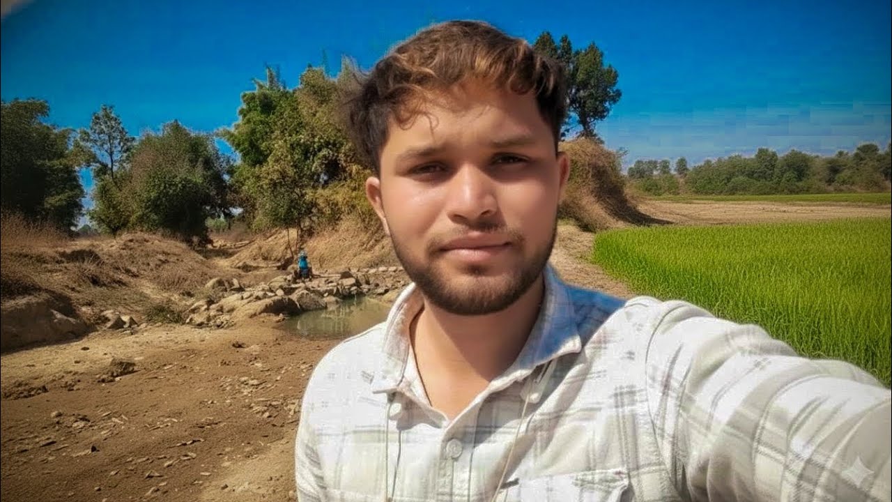 Gaon ki nadi sukh gayi😌| ab kya hoga kheti ka !! @journeyofVidya 