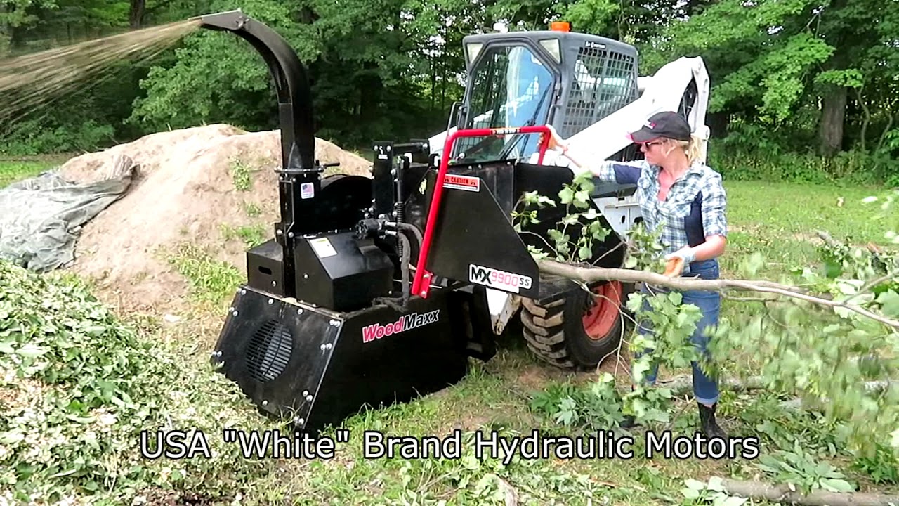 MX 9900ss Skid Steer Wood Chipper