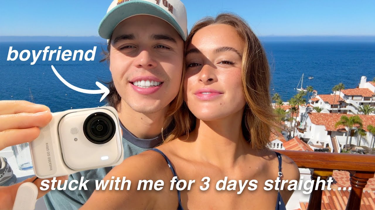 Я провела три дня подряд со своим парнем на острове... | VLOG с insta 360 GO ULTRA