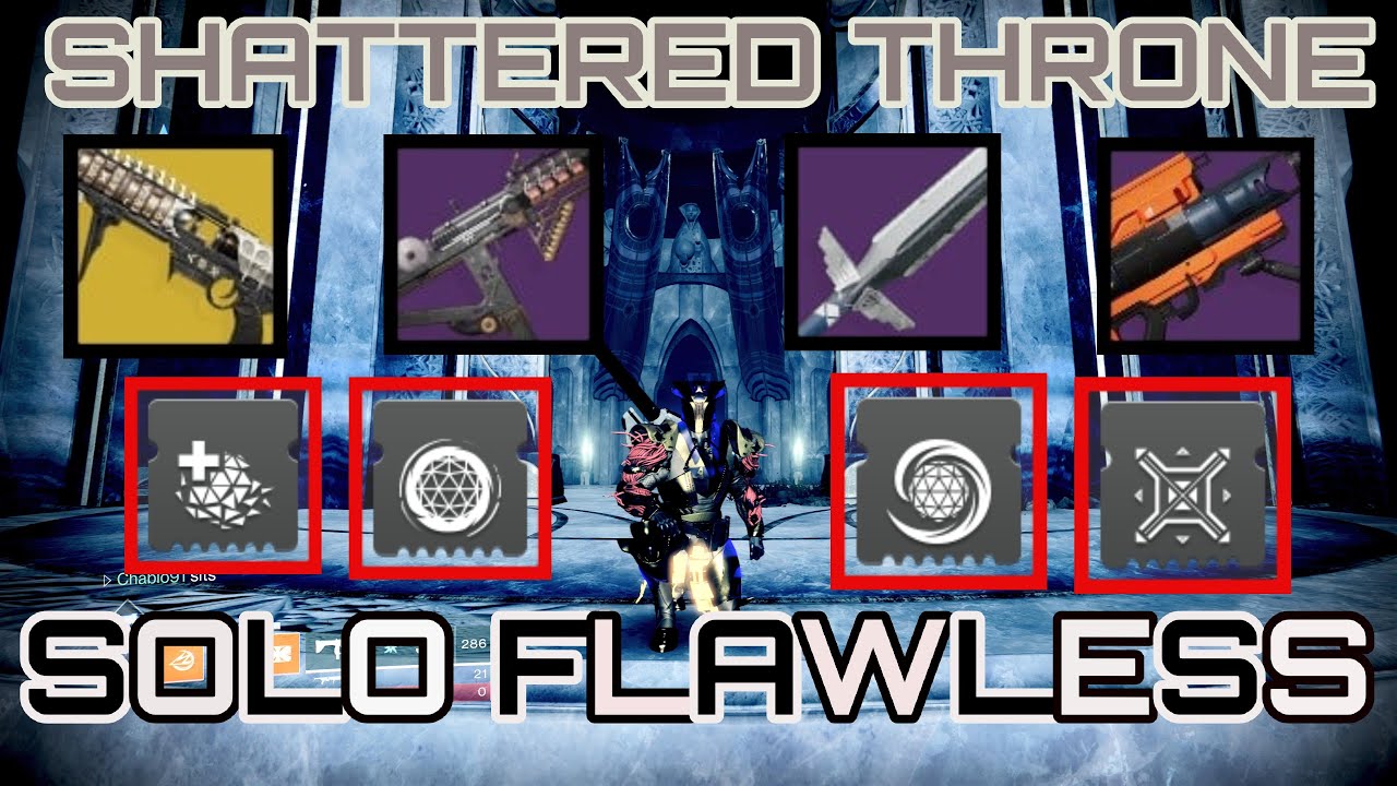 TITAN: EASILY Solo Flawless Shattered Throne Dungeon In 21 Mins (Season Of The Splicer) Destiny 2