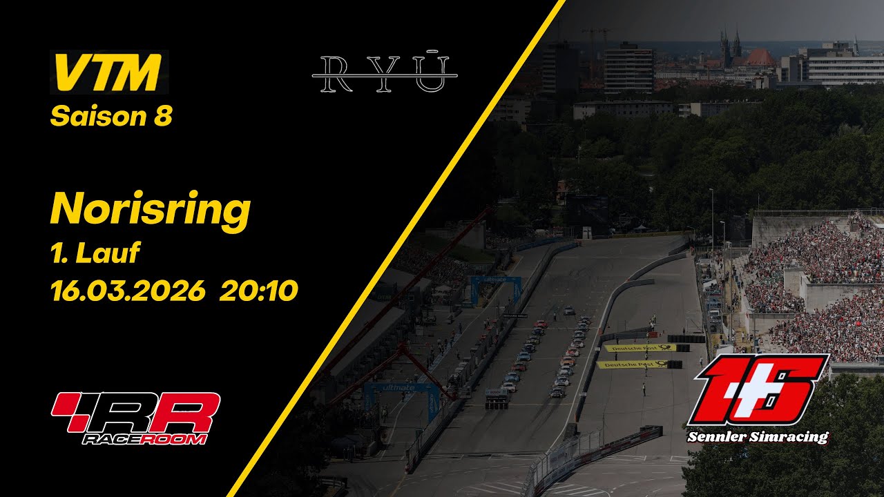 Race 7 Norisring | RYU VTM Season 8 | Raceroom