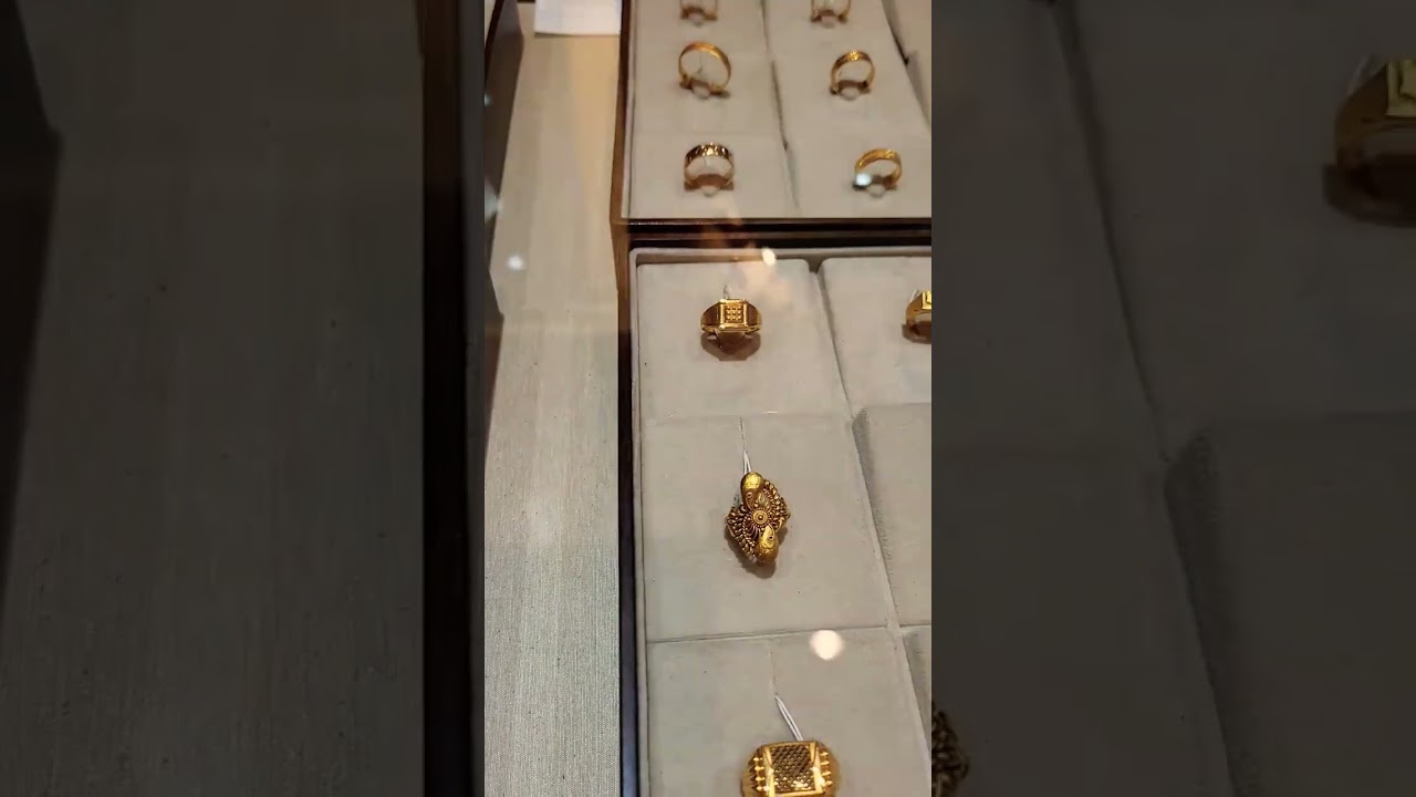 Tanishq Daily Wear Gold Ring Collection 💫💍 #shorts #gold #jewellery