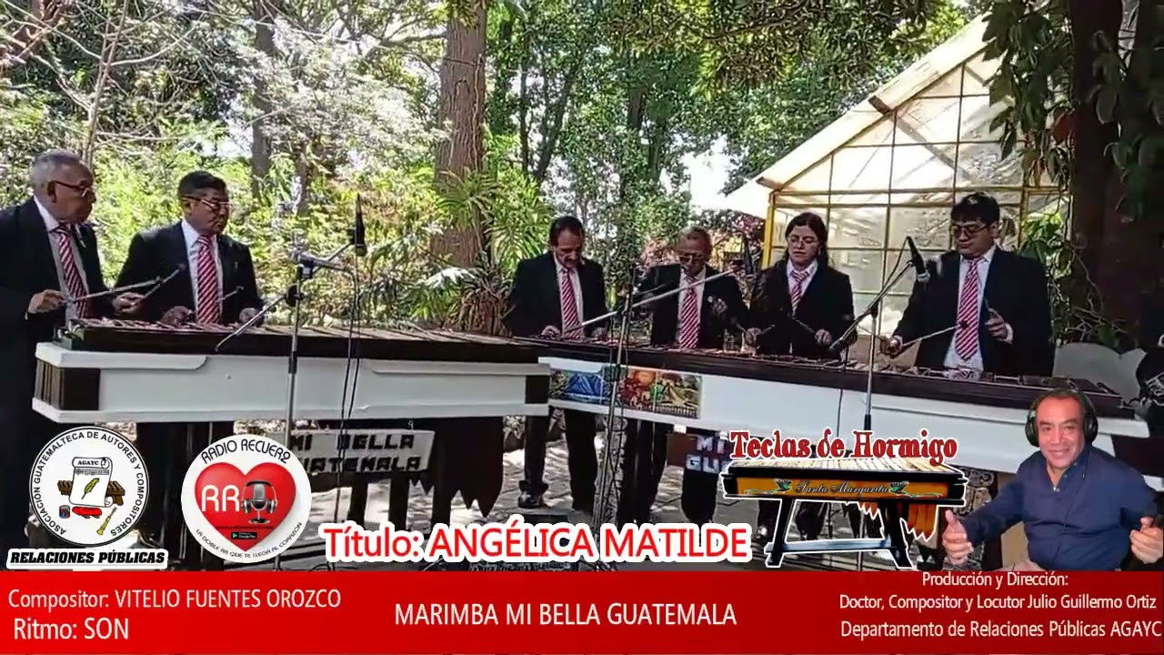 RELACIONES PUBLICAS DE AGAYC -Tema ANGELICA  MATILDE -Ritmo SON - Compositor VITELIO FUENTES OROZCO