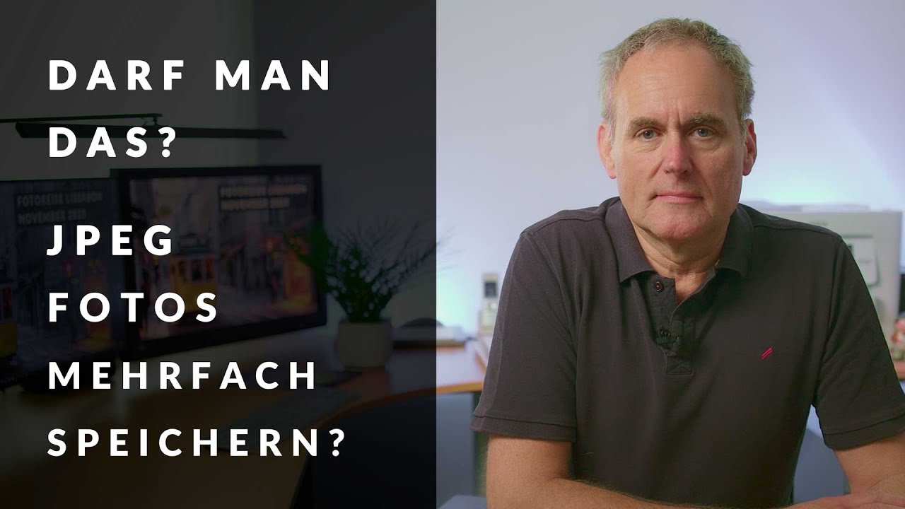 Darf man JPEG FOTOS mehrfach speichen? Überraschendes Ergebnis!