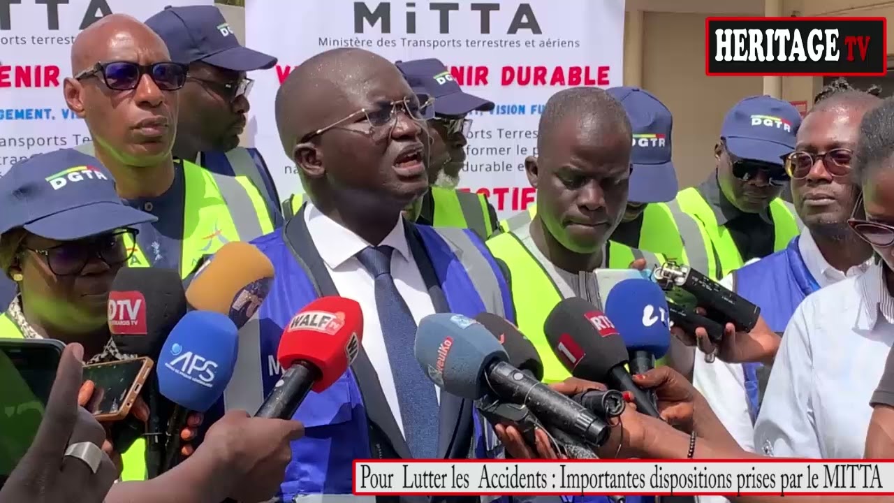Face à la recrudescence des accidents, le Ministre des Transports Yankhoba Diémé a pris des dispo...