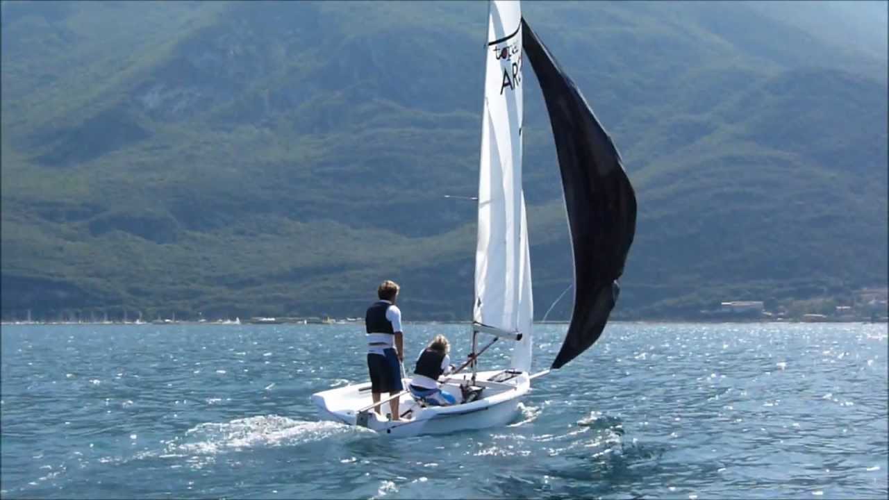 The New Topper Topaz Argo in action at Lake Garda Italy