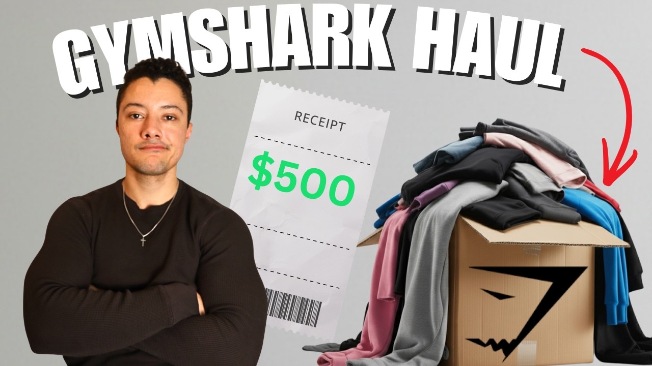 $500 Gymshark try on haul (honest ranking)